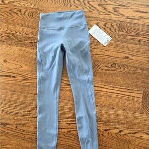 lululemon athletica Wunder Train Mesh Panel High-Rise Tight 25" Size 2- NWT!